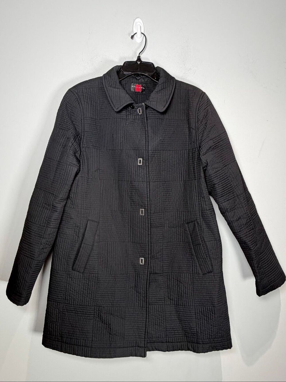 Gallery black coat size medium